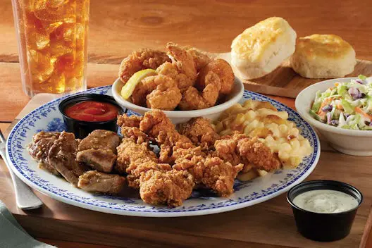 Tips, Tenders n’ Shrimp Platter
