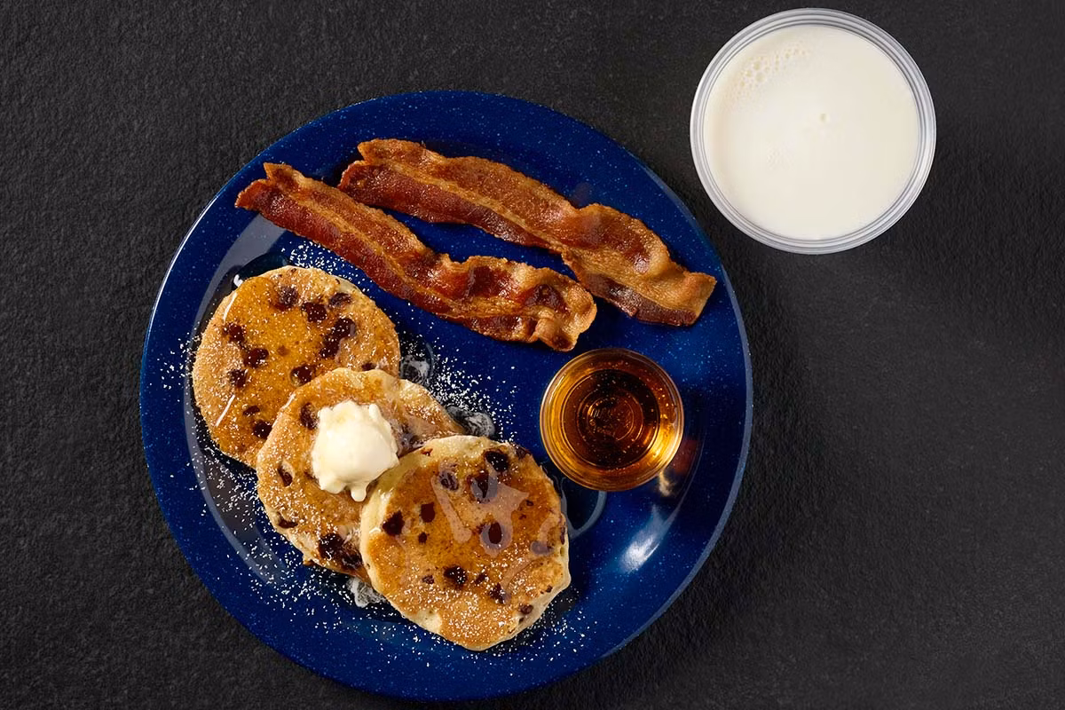 Mini Chocolate Chip Pancakes
